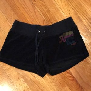 Juicy couture velour shorts